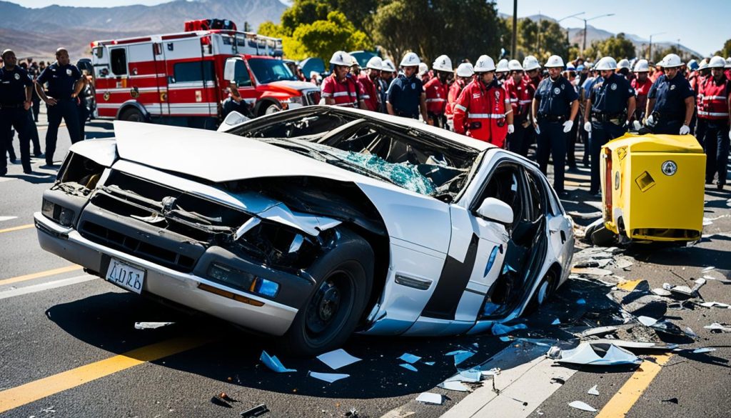 car accident in San Bernardino